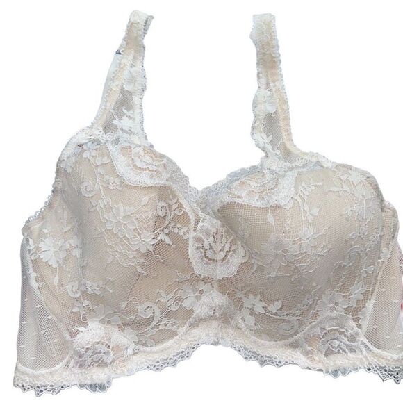 Victoria's Secret Ladies 34D Corset Bra Adjustable Strap Back Hooks Lingerie - Picture 3 of 12